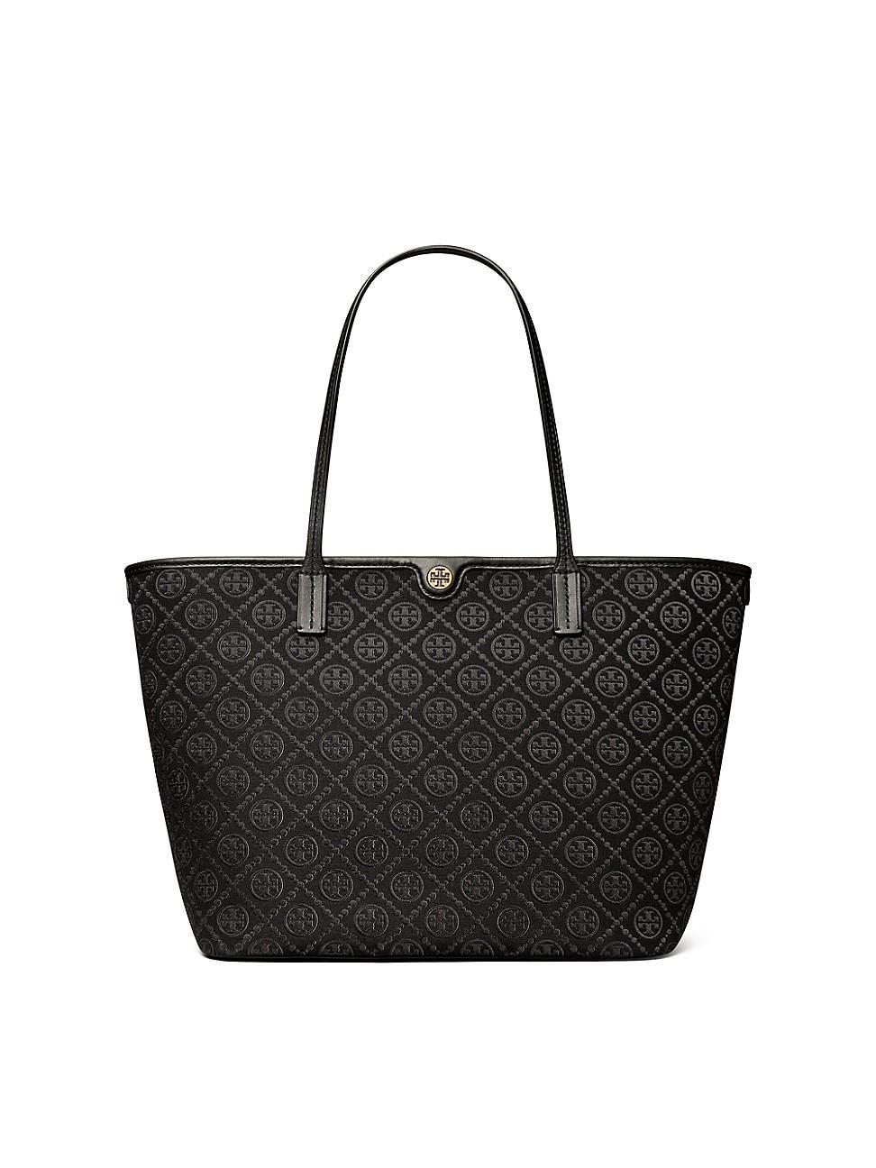 Womens T Monogram Zip Tote Bag Product Image