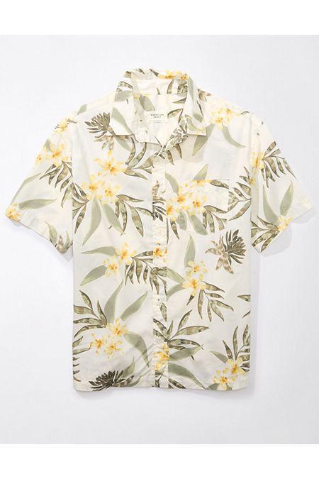 AE Tropical Button-Up Poolside Shirt Men's Product Image