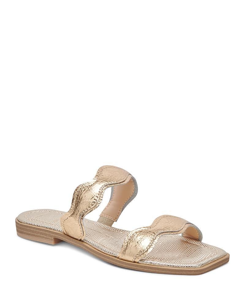 Dolce Vita Womens Ilva Slip On Square Toe Slide Sandals Product Image