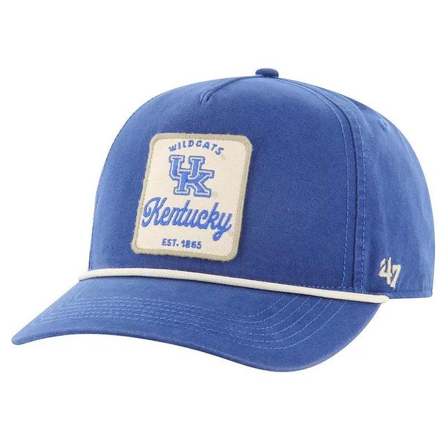 Mens 47 Royal Kentucky Wildcats Pitstop Hitch Rope Adjustable Hat Product Image