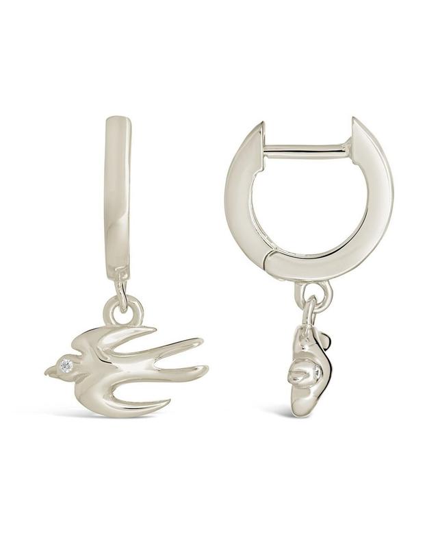 Sterling Forever Womens Rhea Micro Hoop Earrings Product Image