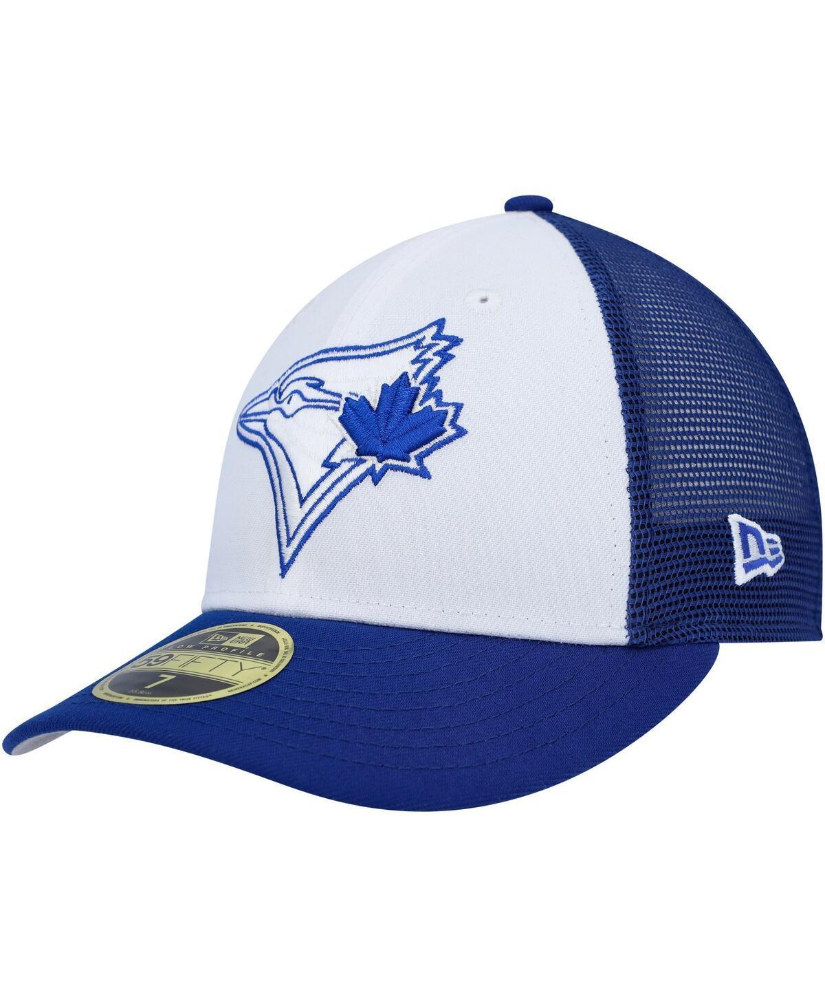 Mens New Era White Toronto Blue Jays 2023 On-Field Batting Practice Low Profile 59FIFTY Fitted Hat - White Product Image