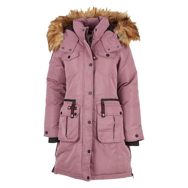 Canada Weather Gear Women's Parka with Faux Fur Trim Hooded Product Image