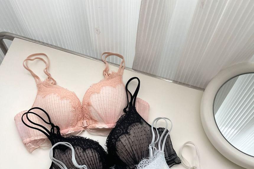 Lace Bra Top / Panties / Set Product Image