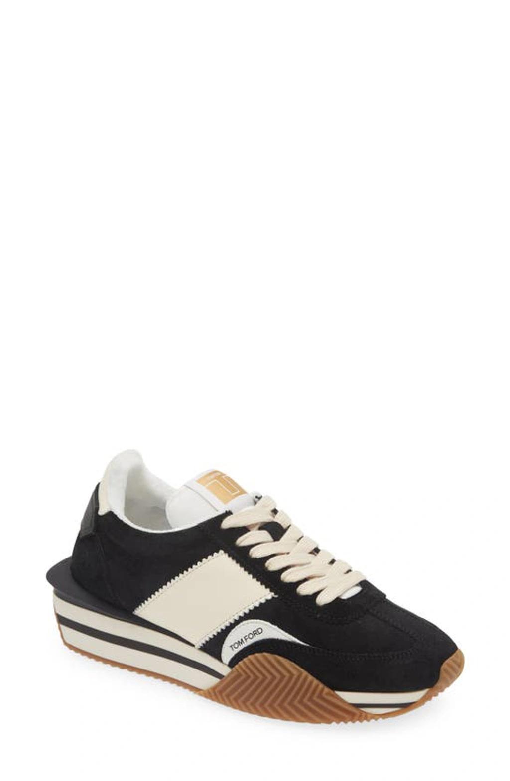 Mens James Suede Low-Top Sneakers Product Image