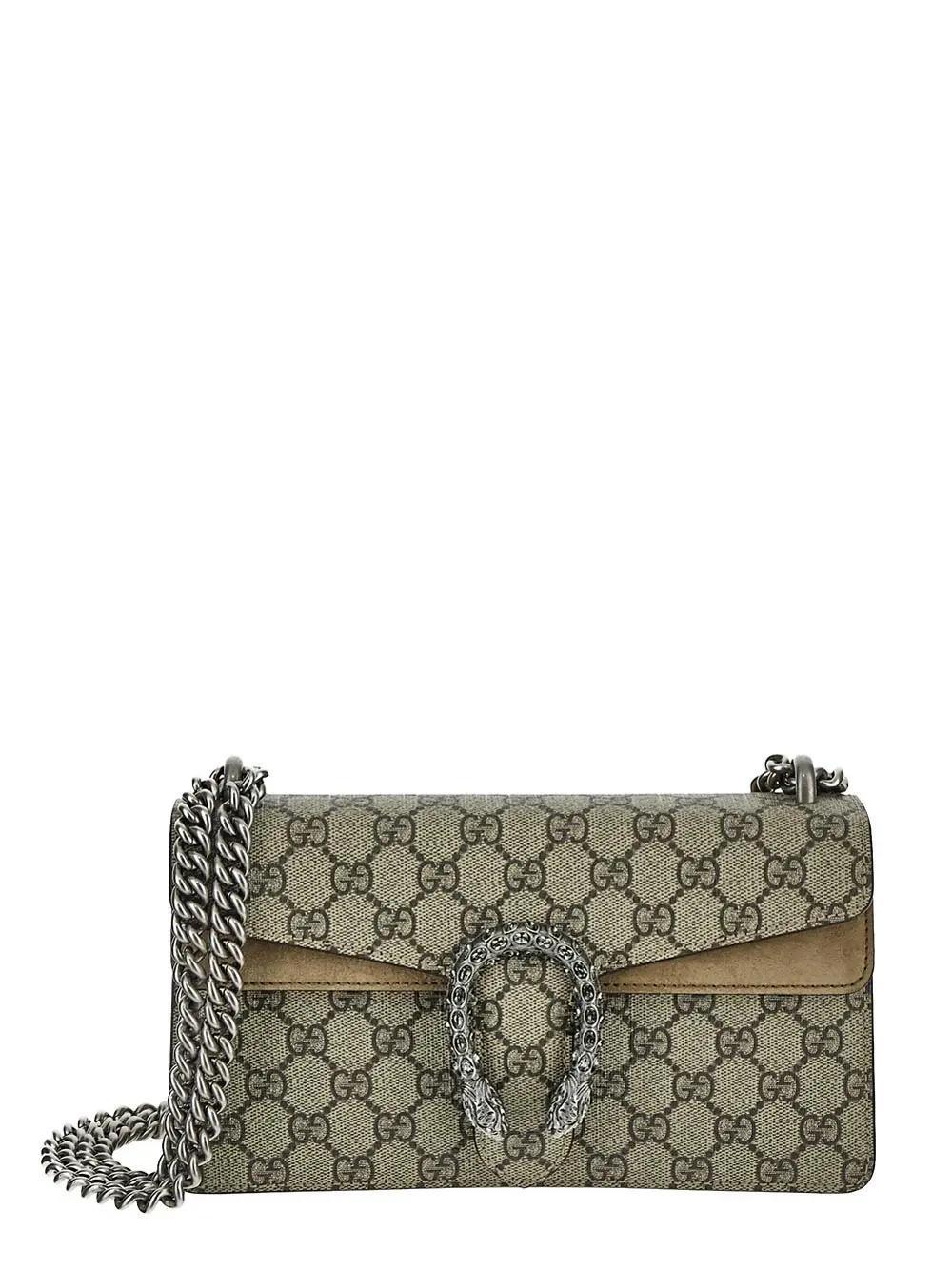 GUCCI Dionysus Gg Small Shoulder Bag In Beige Product Image