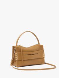 LOAFER BAG - LEATHER SHOULDER BAG in brown | JW Anderson US  Product Image