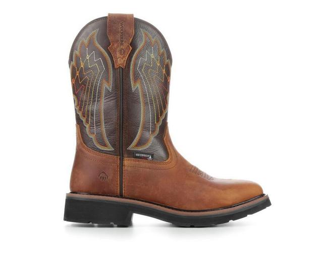 Men's Wolverine Rancher Eagle Steel Toe Cowboy Boots Product Image