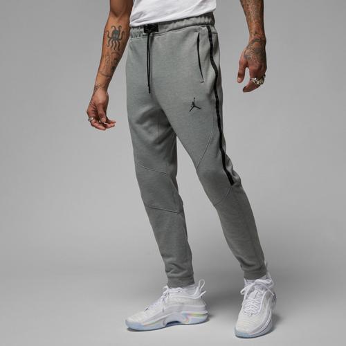 Jordan Mens Dri-FIT Sport Statement Air Fleece Pants - Black/Black Product Image