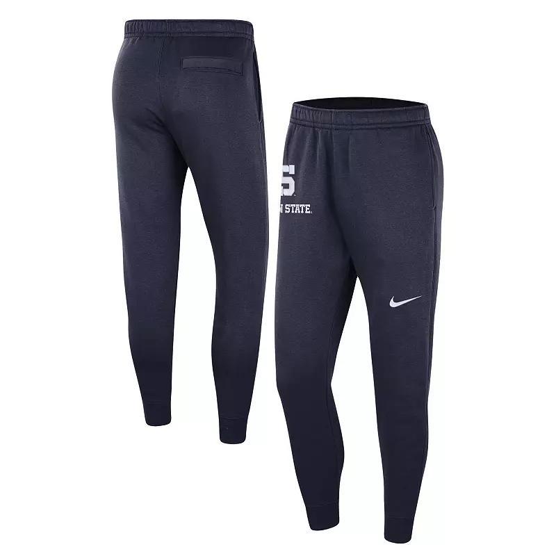 Mens Nike Penn State Nittany Lions Club Fleece Pants Blue Product Image