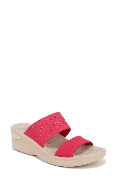 Bzees Sienna Bright Womens Wedge Sandals Product Image