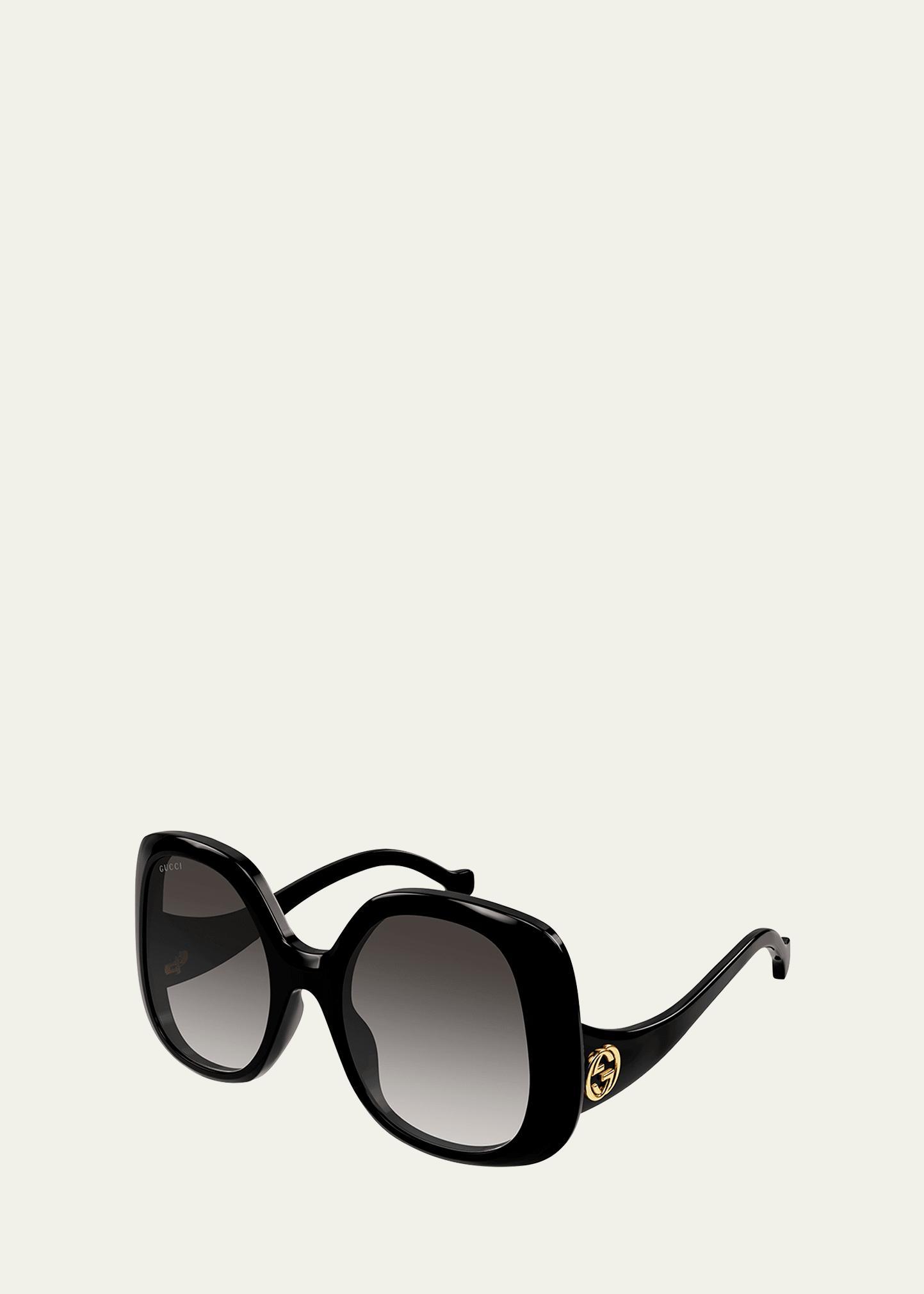 Gucci Womens Gg1235S 55mm Butterfly Sunglasses Product Image