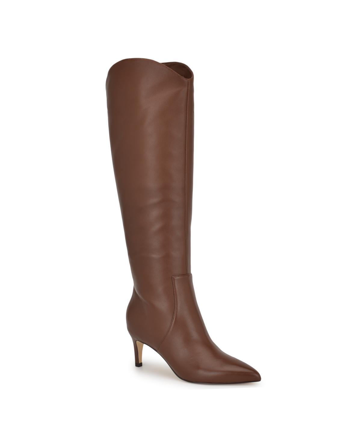 Nine West Womens Sirena Pointy Toe Knee High Boots Product Image