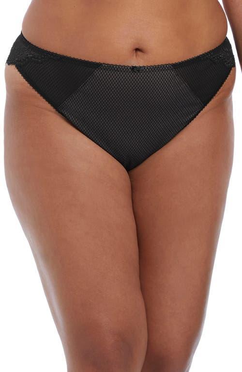 Elomi Charley Full Figure Mesh & Lace Brazilian Briefs Product Image