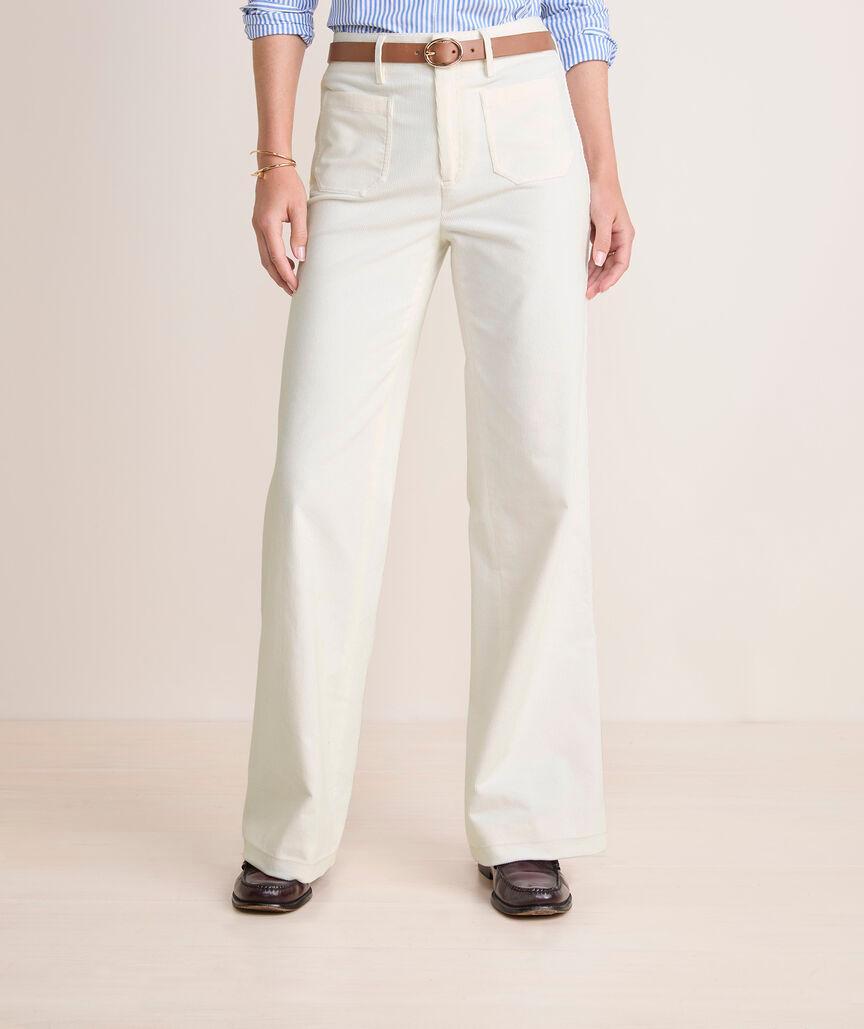 High-Rise Wide-Leg Cords product image