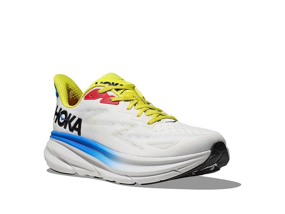 Hoka Men's Clifton 9 (Blanc De Blanc/Virtual Blue) Men's Shoes Product Image