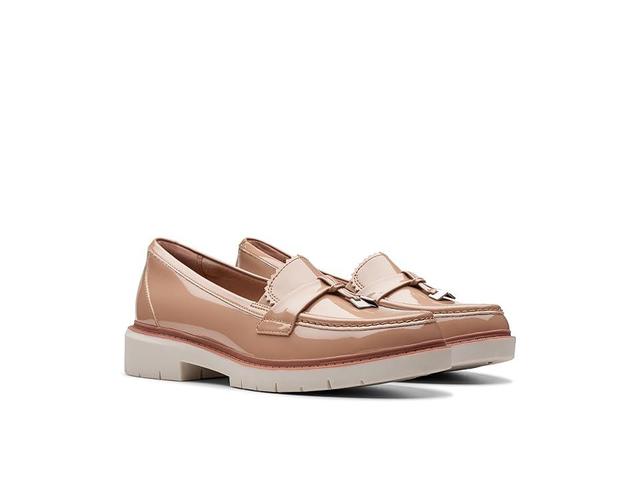 Clarks Womens Westlynn Bella Hardware-Trim Lug-Sole Loafers Product Image