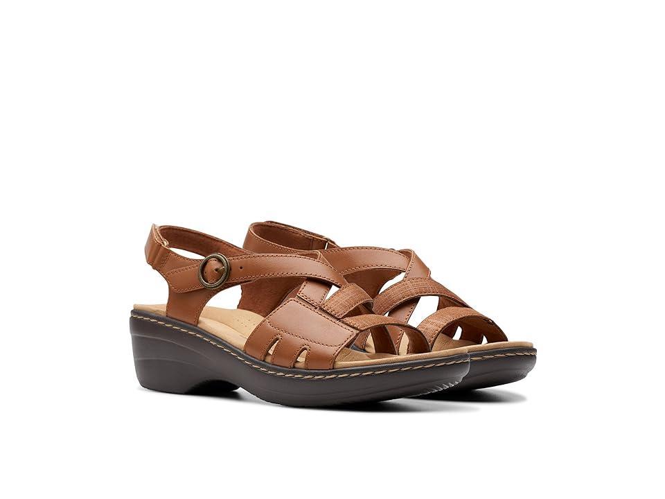 Clarks Merliah Bonita Leather) Women's Sandals Product Image