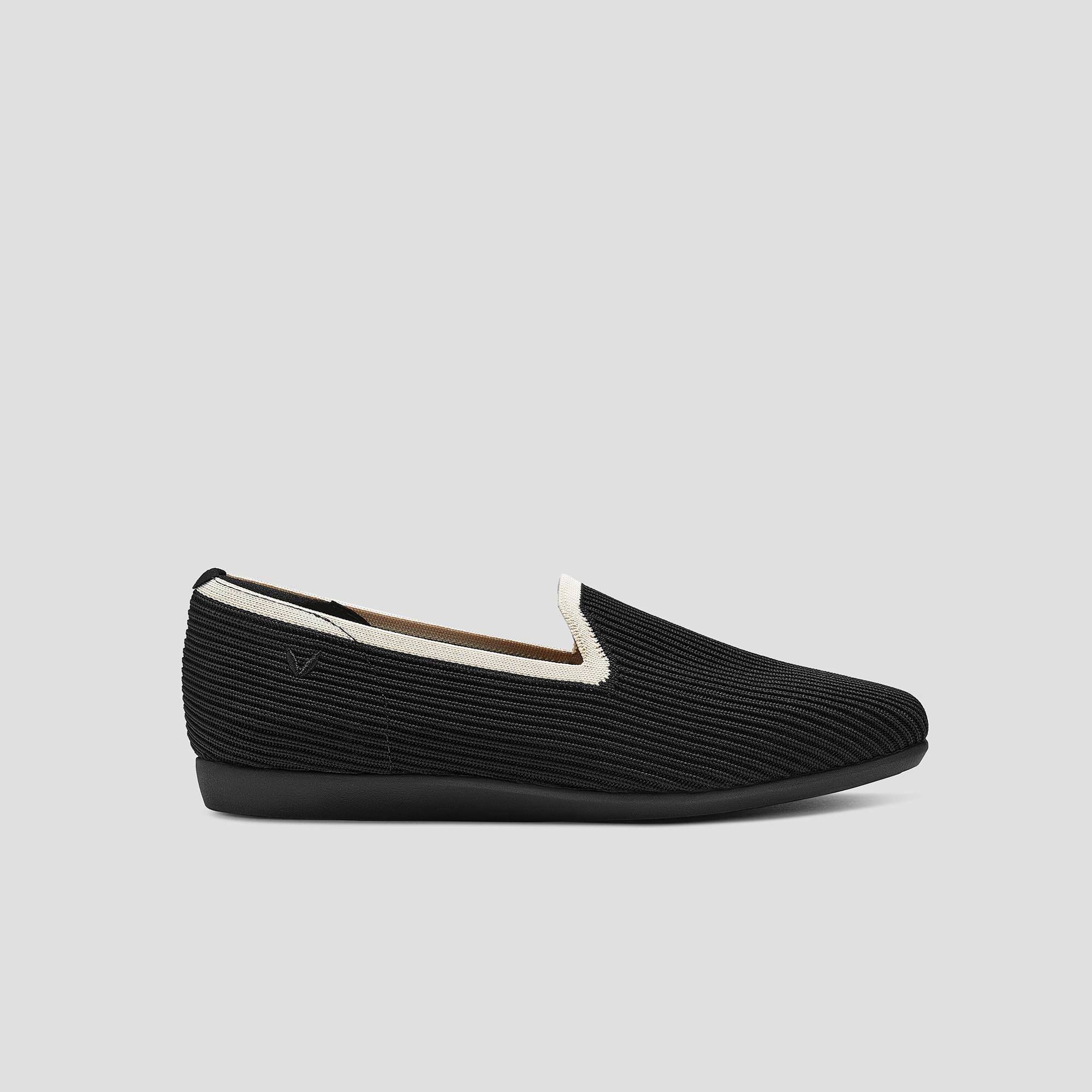 Water-Repellent Square-Toe Loafers (Samantha Walker) Product Image