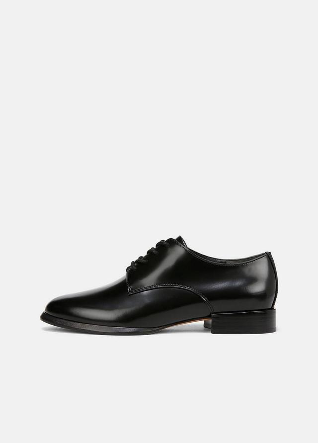 Womens Niko Leather Oxford, Black, Size 9.5 Vince Product Image