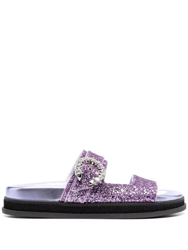 Marga Slides In Purple Product Image