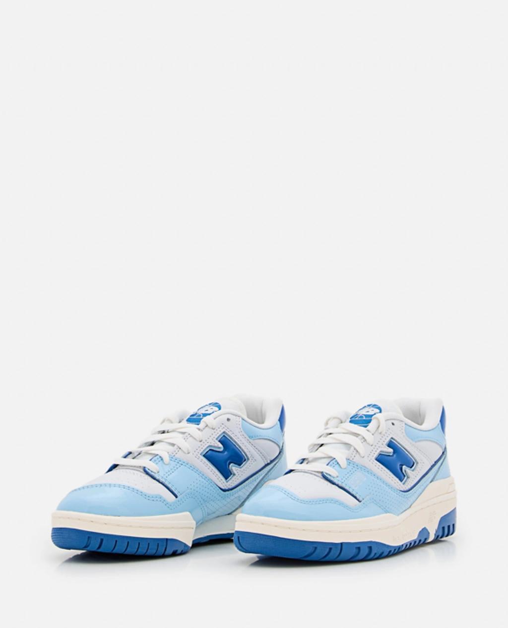 NEW BALANCE 550 Leather Sneakers In Clear Blue Product Image