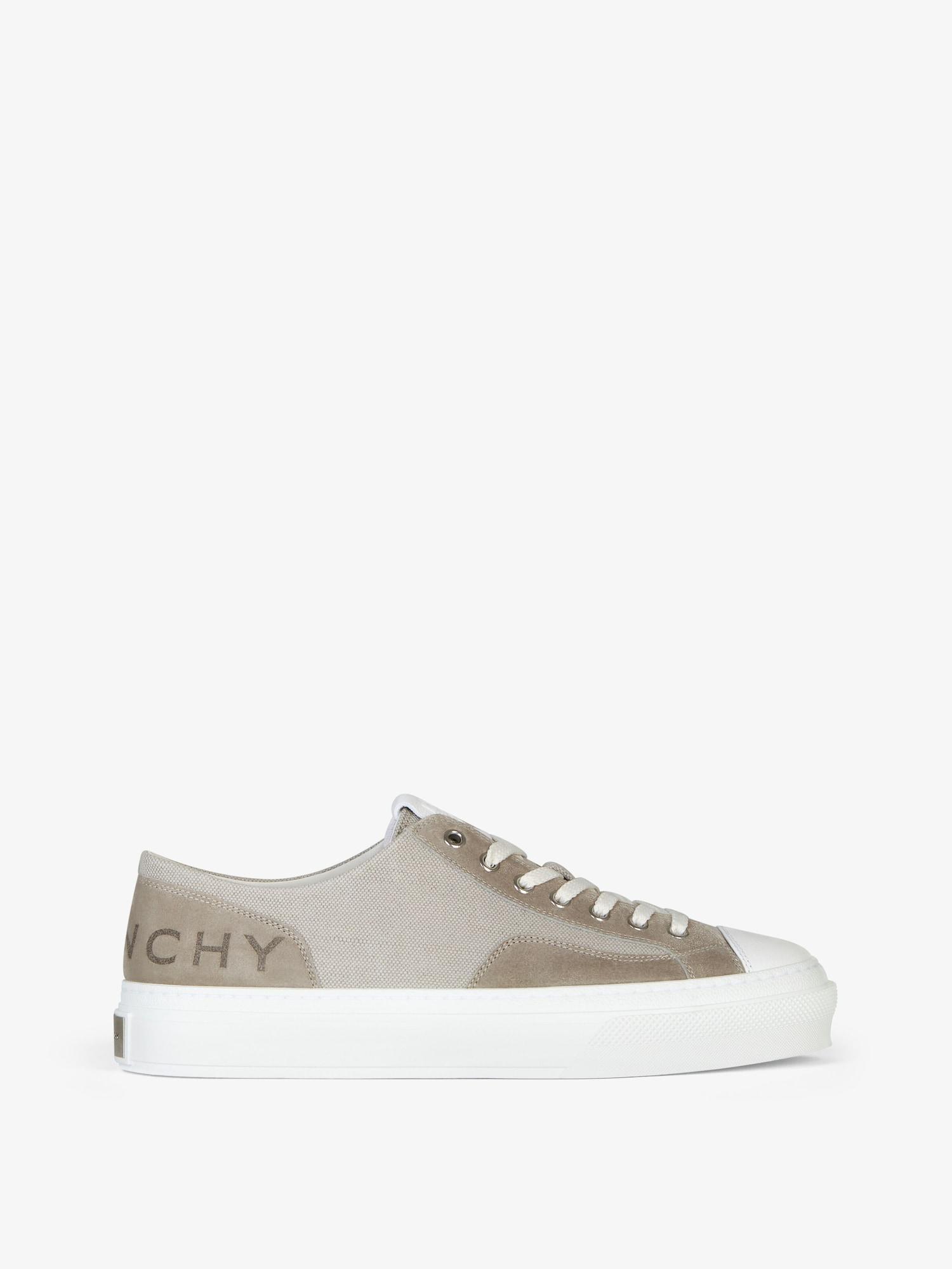 GIVENCHY City sneakers in canvas and suede Product Image