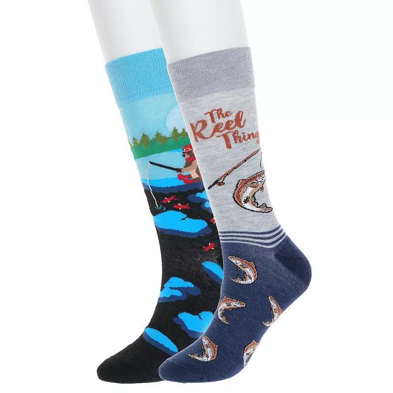 Mens Twisted Toes 2-Pack Novelty Socks Product Image