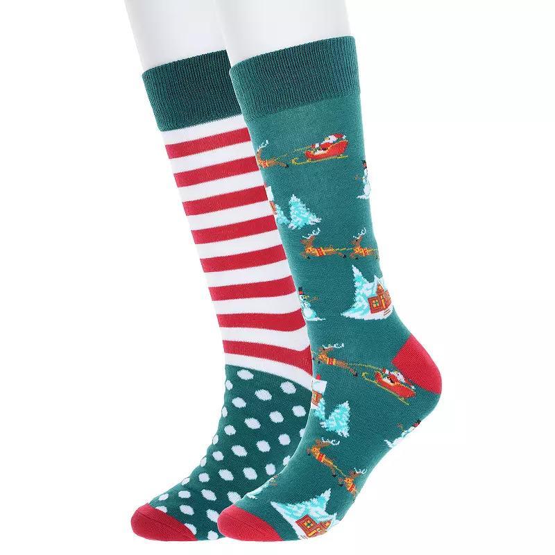 Mens Twisted Toes 2-Pack Holiday Crew Socks Product Image