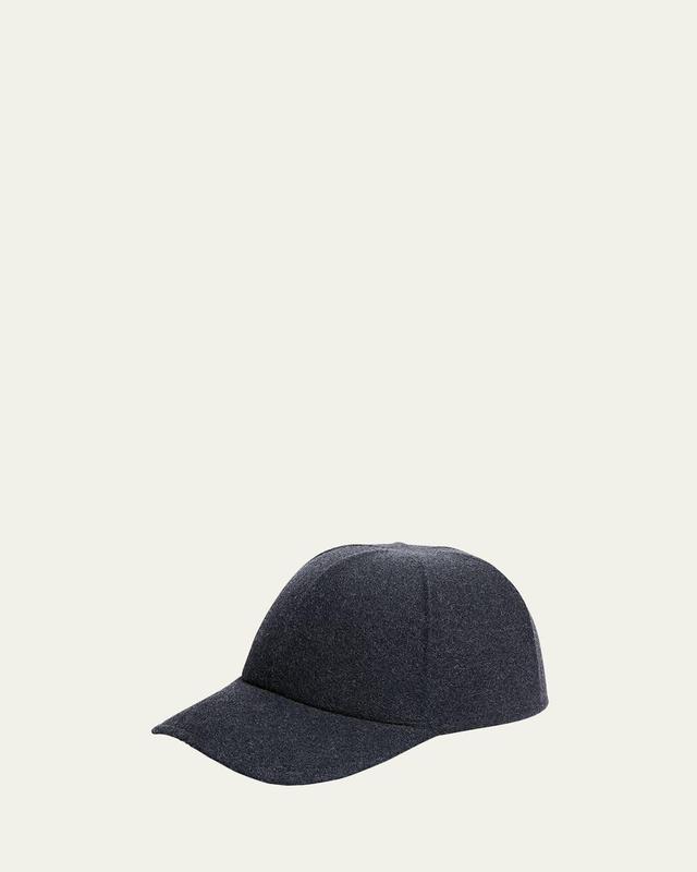 Mens Felt Baseball Cap Product Image