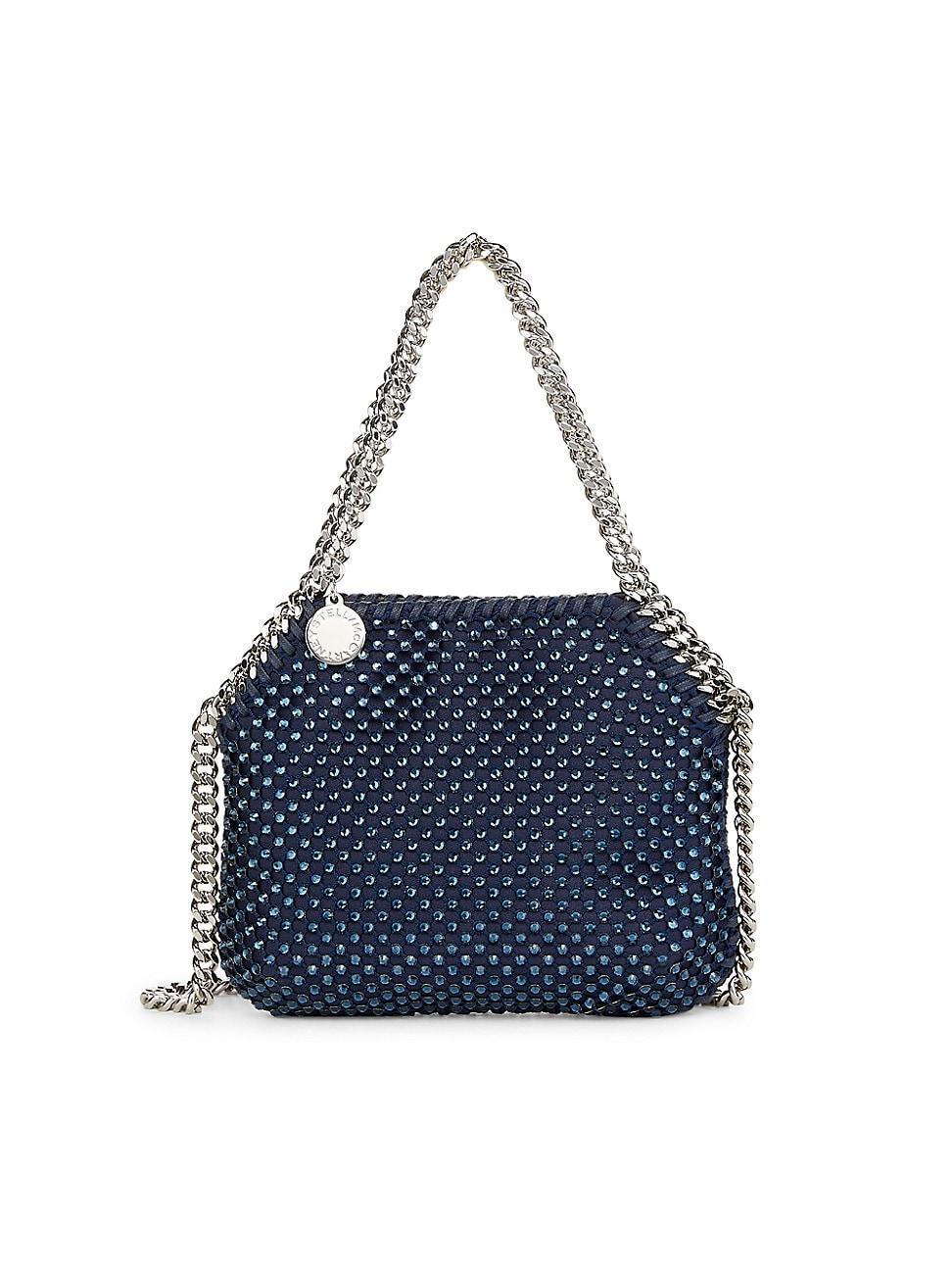 Womens Falabella Crystal-Embellished Tote Bag Product Image