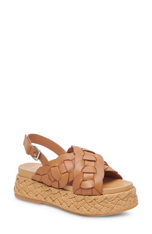 Dolce Vita Winder (Camel Suede) Women's Sandals Product Image