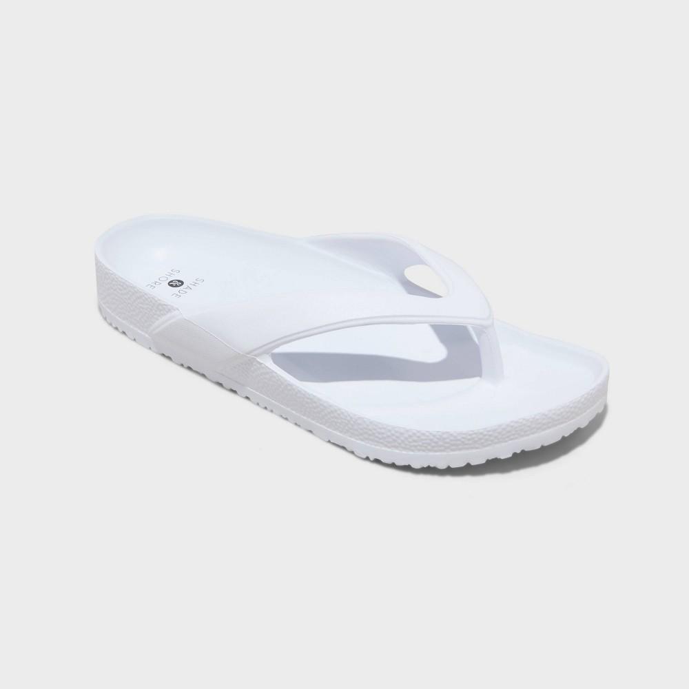 Womens Traci Footbed Sandals - Shade & Shore White 8 Product Image