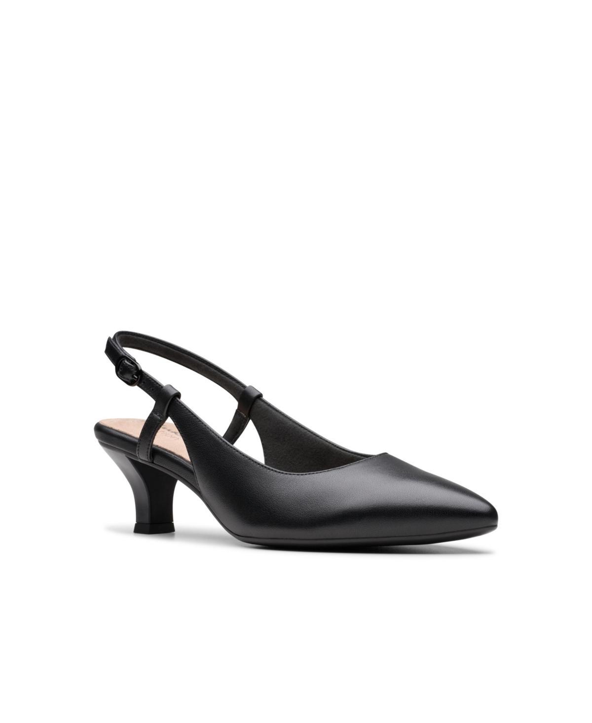 Clarks Kepley Lane Womens Leather Slingback Pumps Product Image