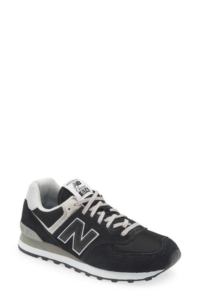 NEW BALANCE Black 574 Core Sneakers Product Image