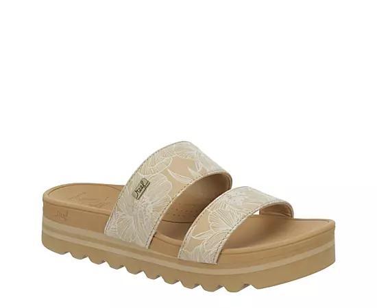 Reef Womens Banded Horizon Hi Slide Sandal Product Image