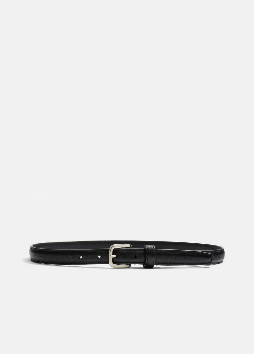 Women's Skinny Leather Belt Product Image