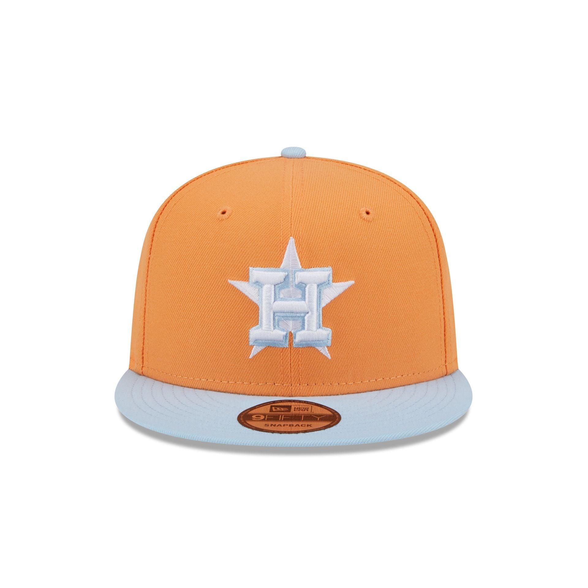 Houston Astros Color Pack Orange Glaze 9FIFTY Snapback Hat Male Product Image