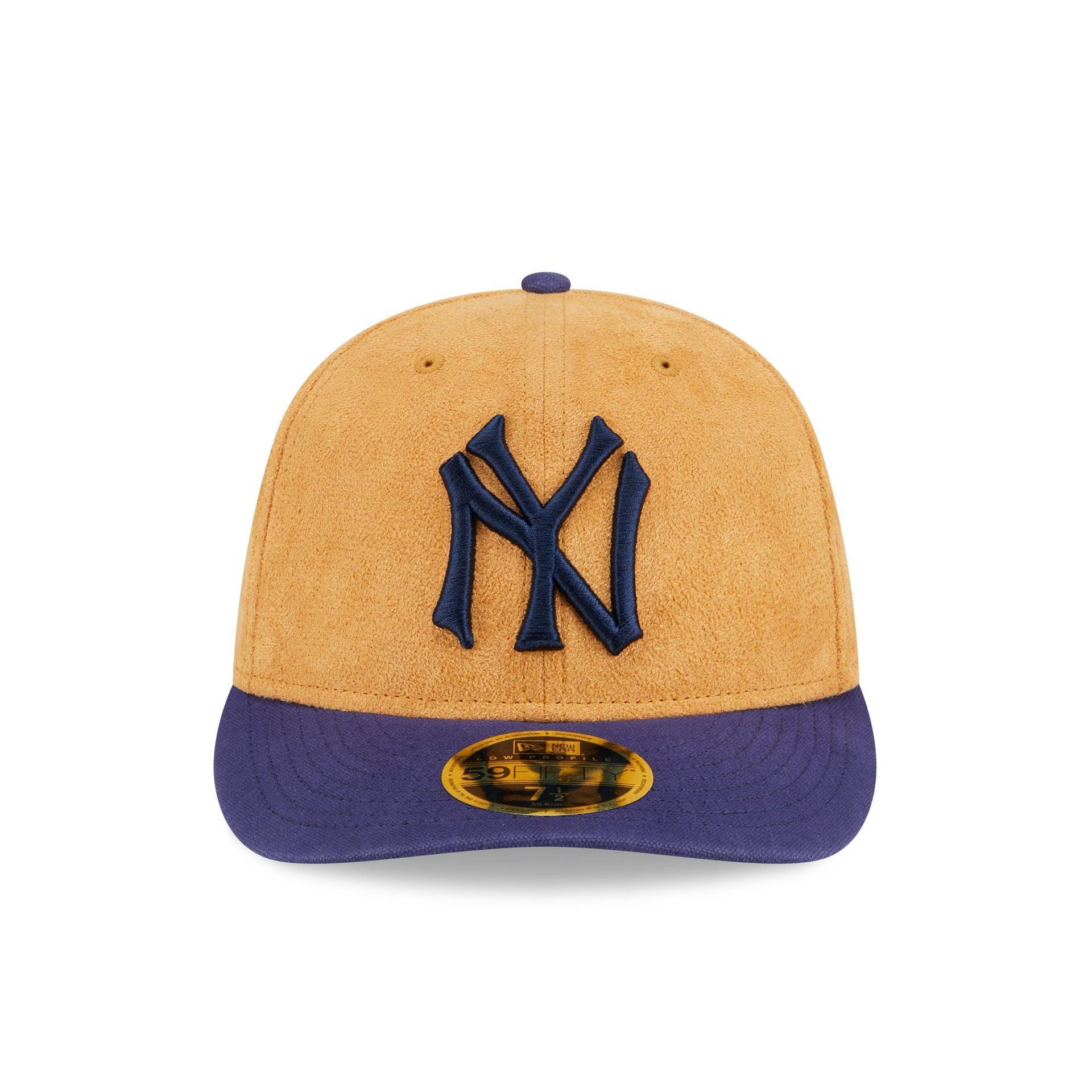 New York Yankees Tan Texture Low Profile 59FIFTY Fitted Hat Male Product Image