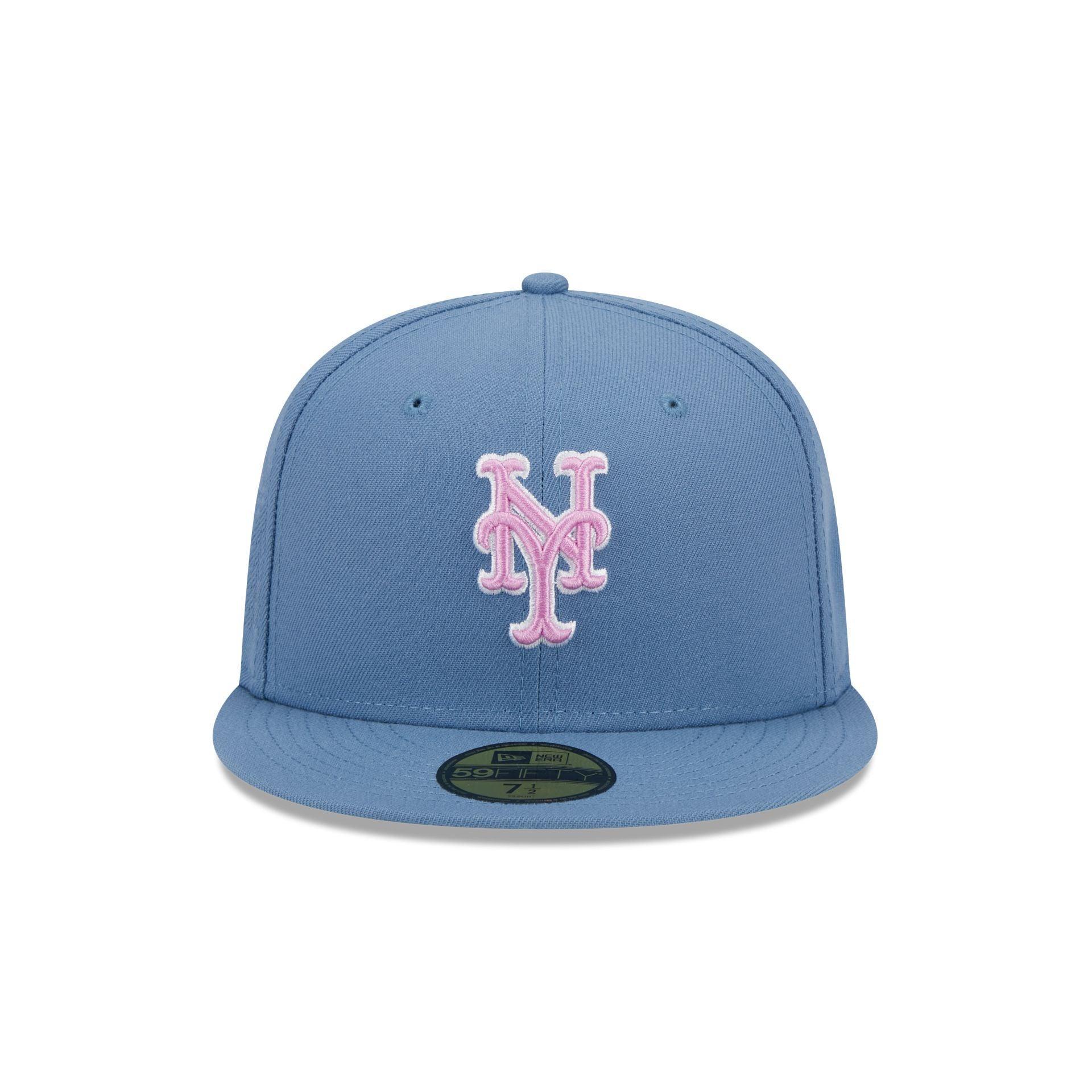 New York Mets Color Pack Faded Blue 59FIFTY Fitted Hat Male Product Image