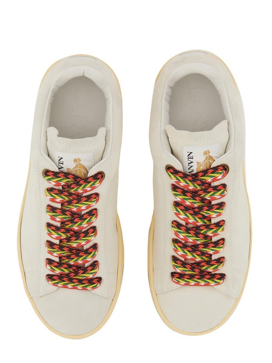 LANVIN Sneaker With Logo In White Product Image