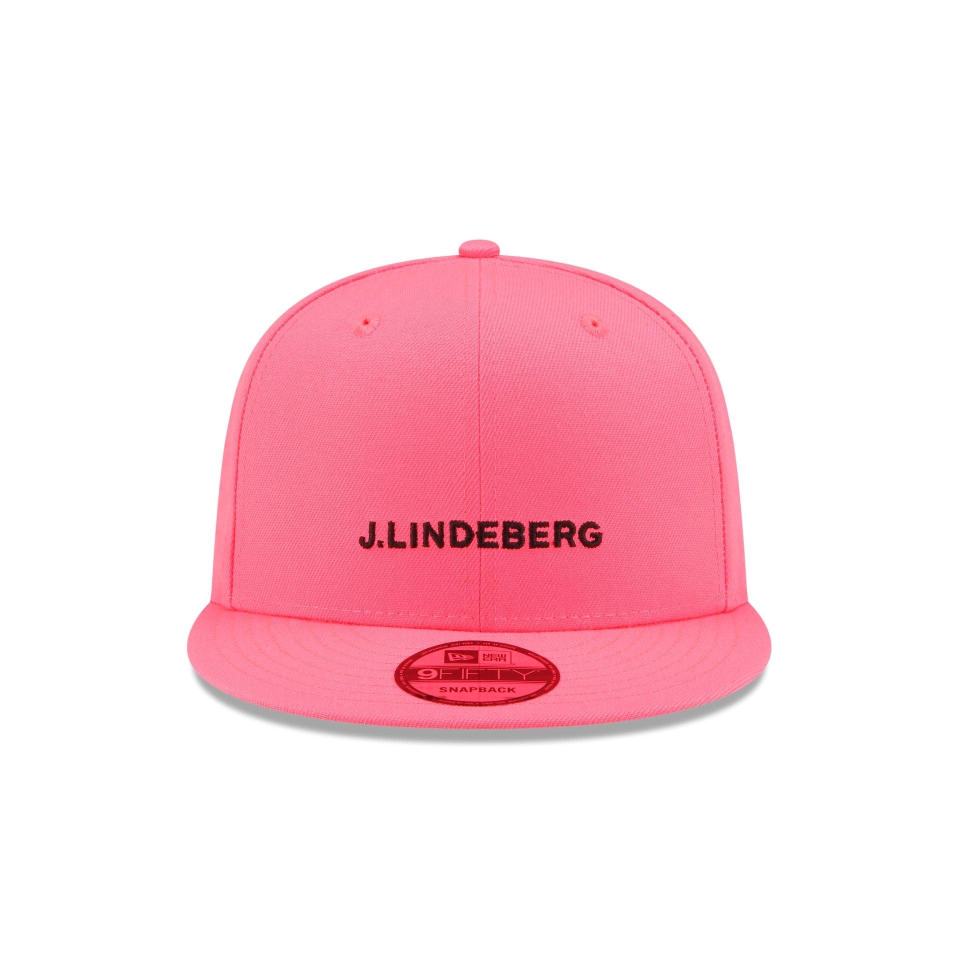 J. Lindeberg Pink 9FIFTY Snapback Hat Male Product Image