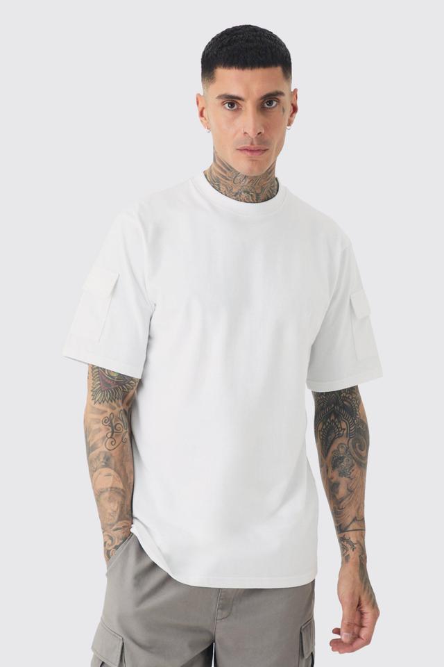 Tall Utility Pocket T-shirt | boohooMAN USA Product Image