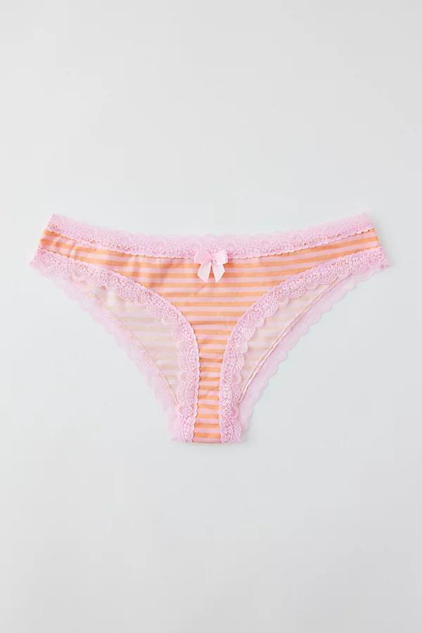 Out From Under Noelle Lace-Trim Tanga Womens at Urban Outfitters Product Image