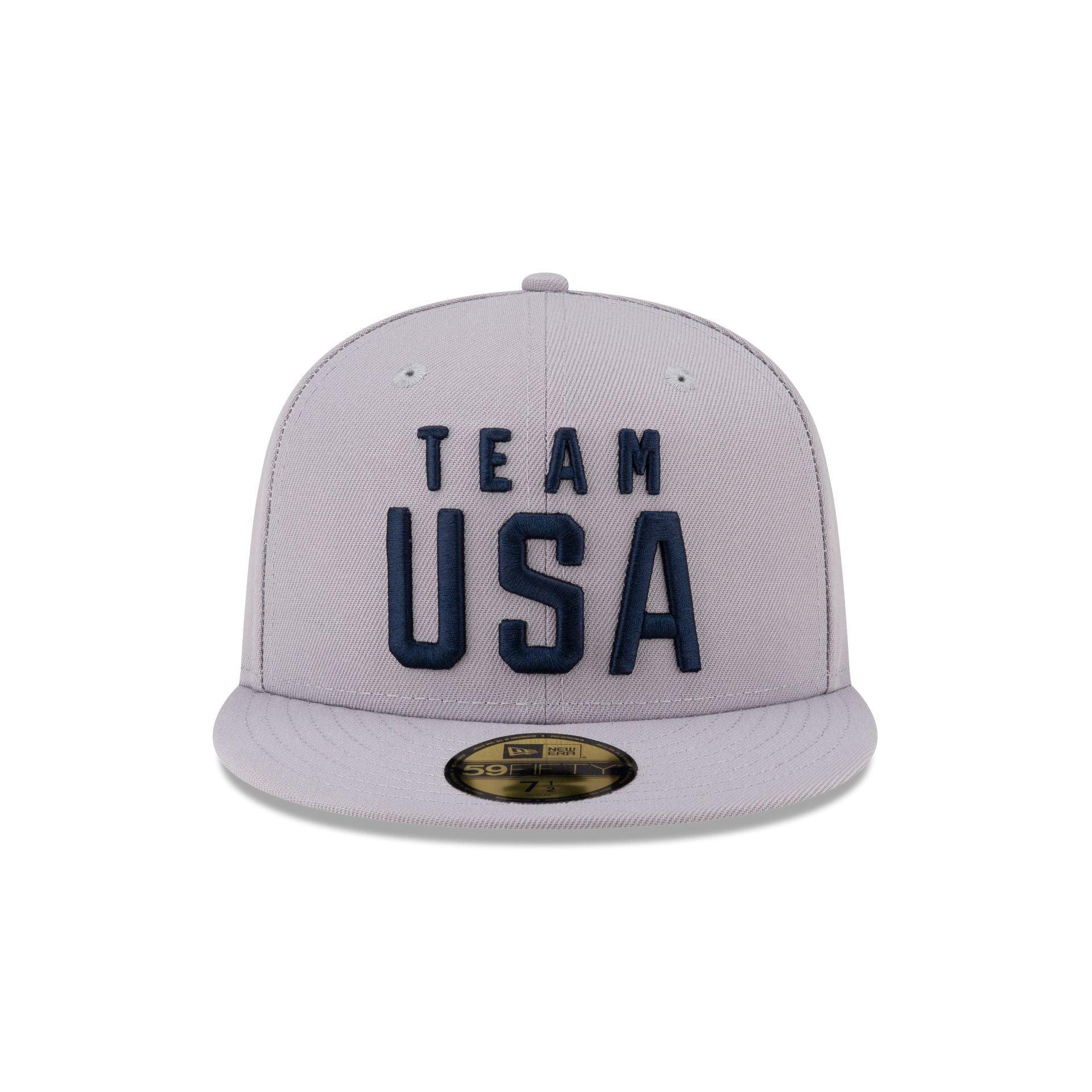 Team USA Volleyball Gray 59FIFTY Fitted Hat Male Product Image