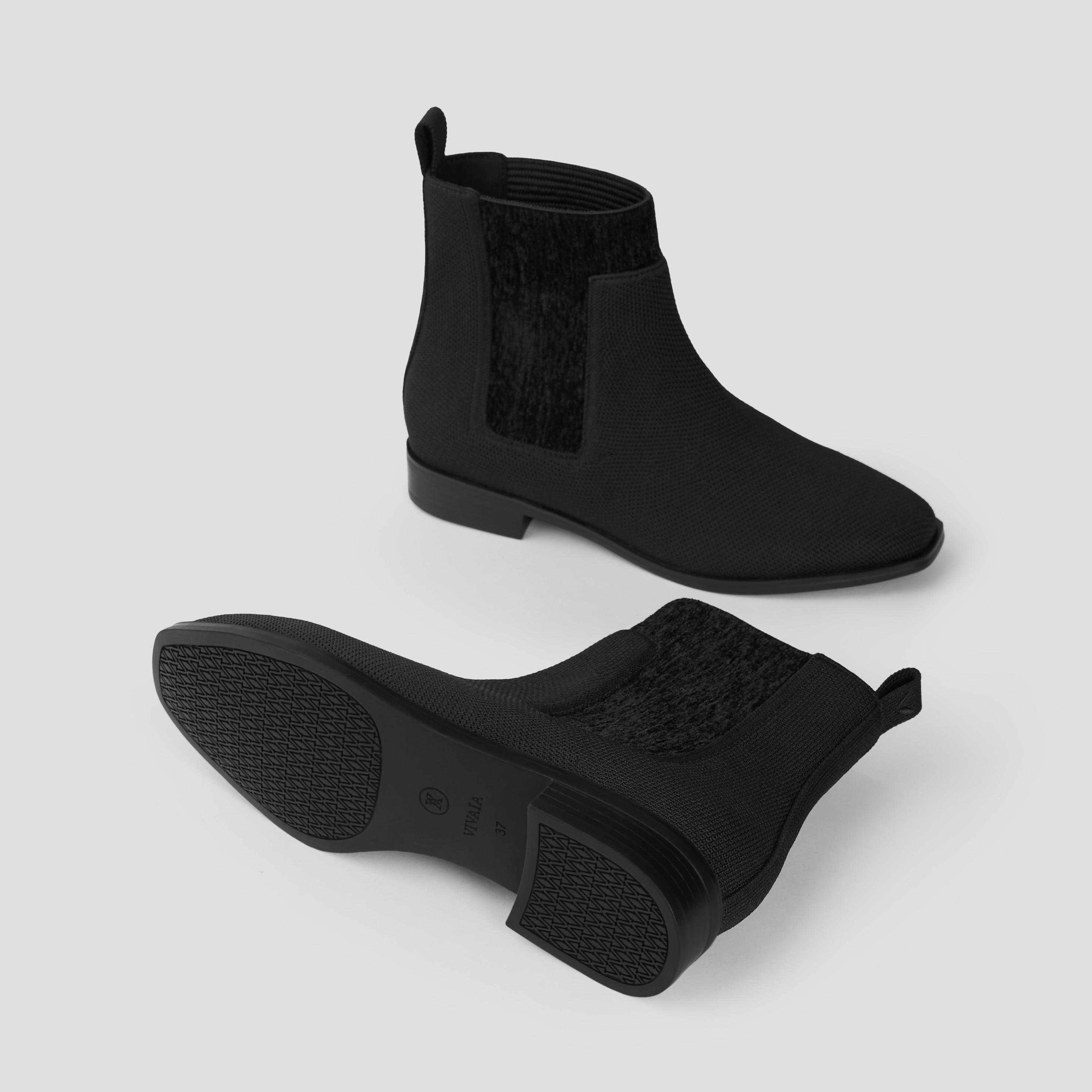 Square-Toe Water-Repellent Ankle Boots (Riley Pro) Product Image