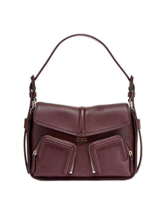 Womens 1928 Chance Pebbled Leather Shoulder Bag Product Image