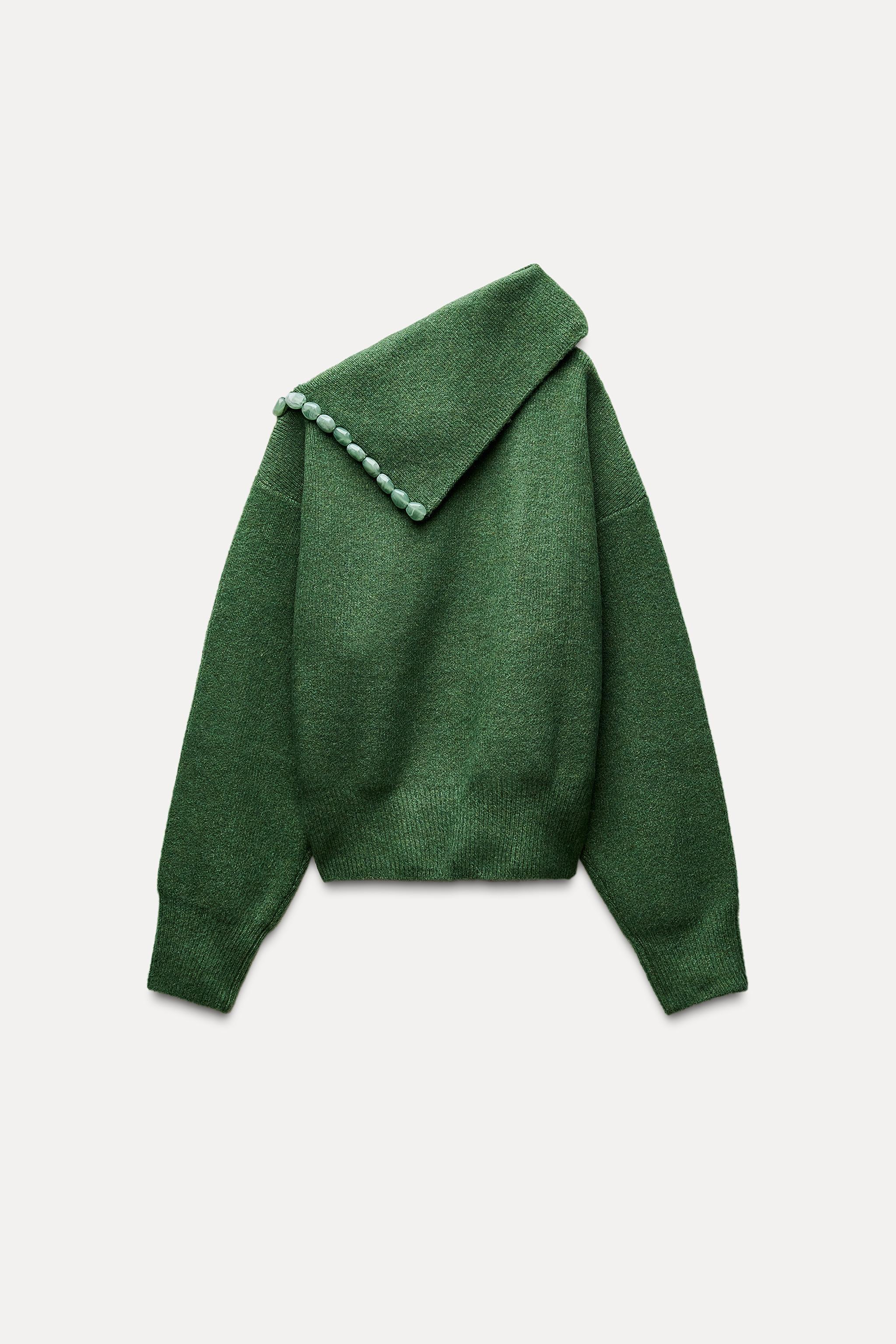 BALL TRIM KNIT SWEATER Product Image