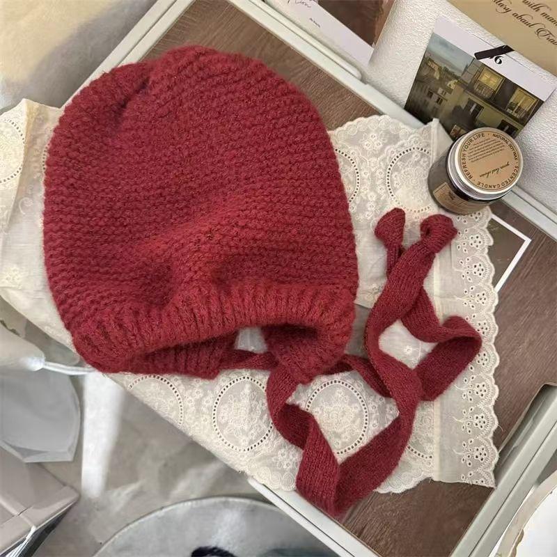 Plain Knitted Beanie product image