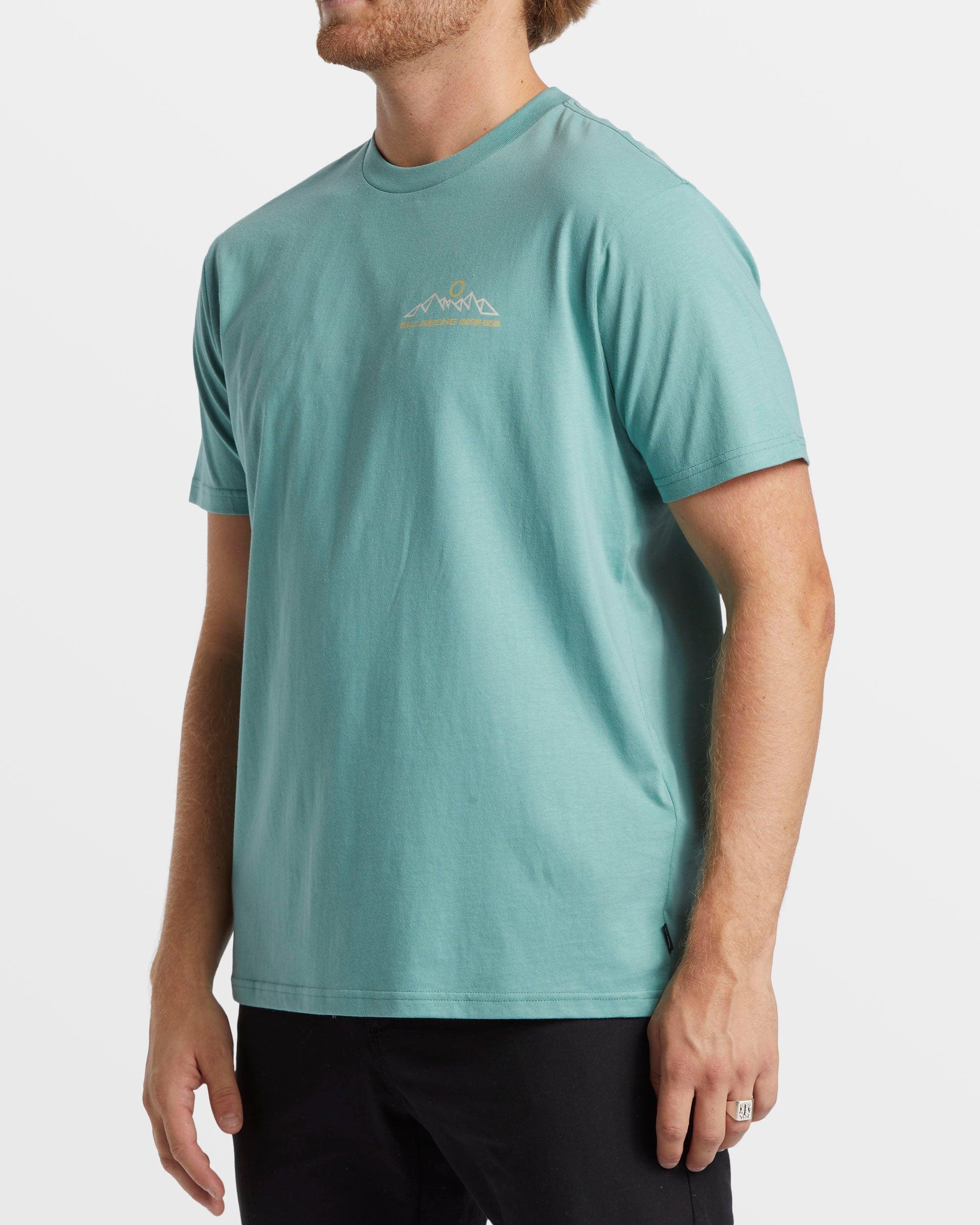 Range T-Shirt - Dusty Teal Male Product Image